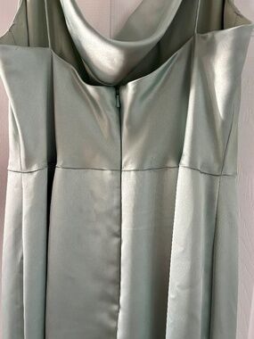 Amsale dress! formal mint green size 14